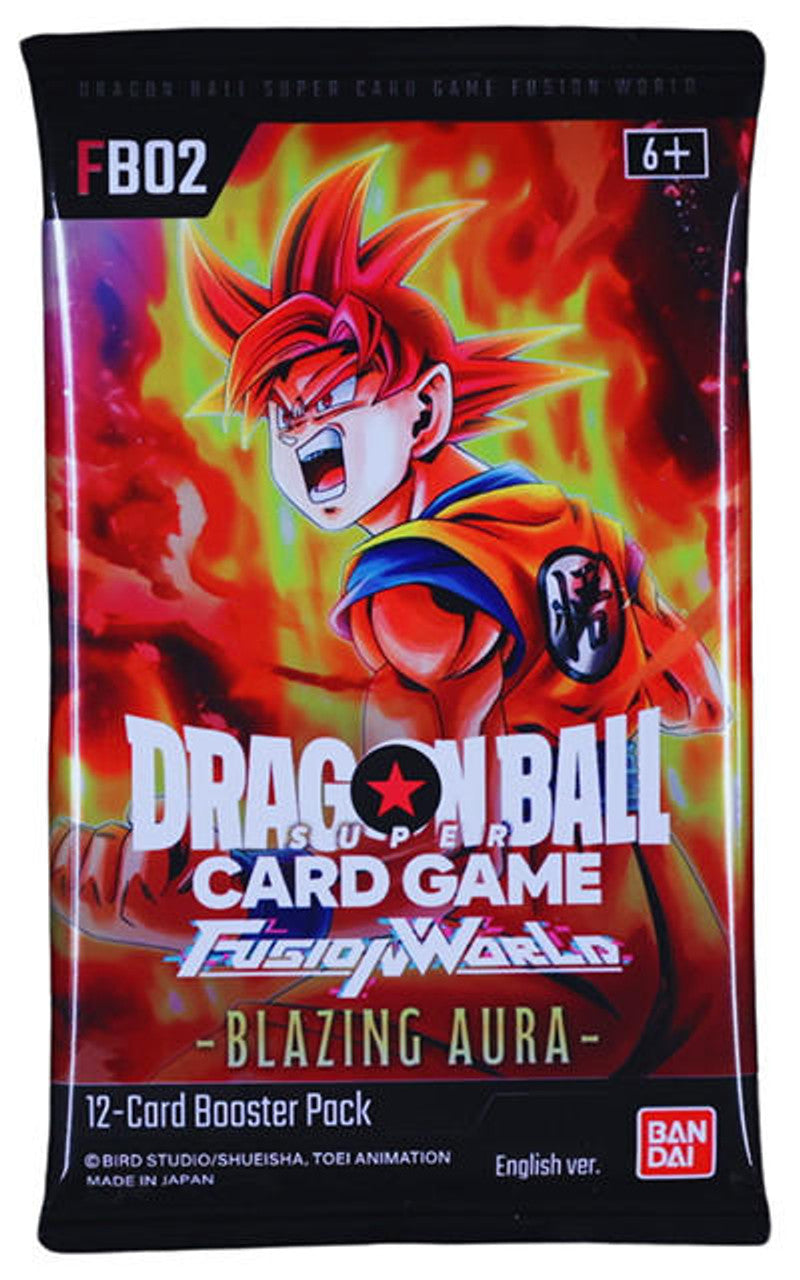 Dragon Ball Super TCG - Fusion World Blazing Aura Booster Pack