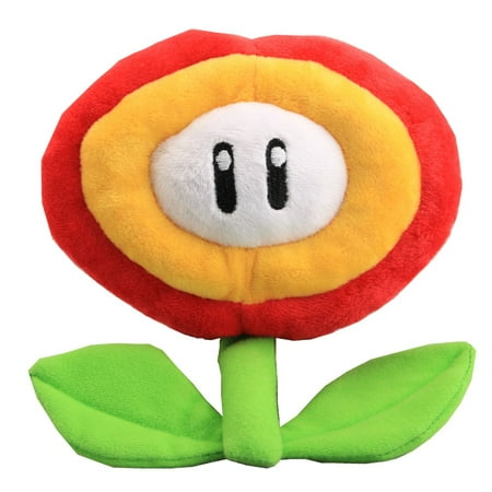Super Mario Plush: Fire Flower 6"