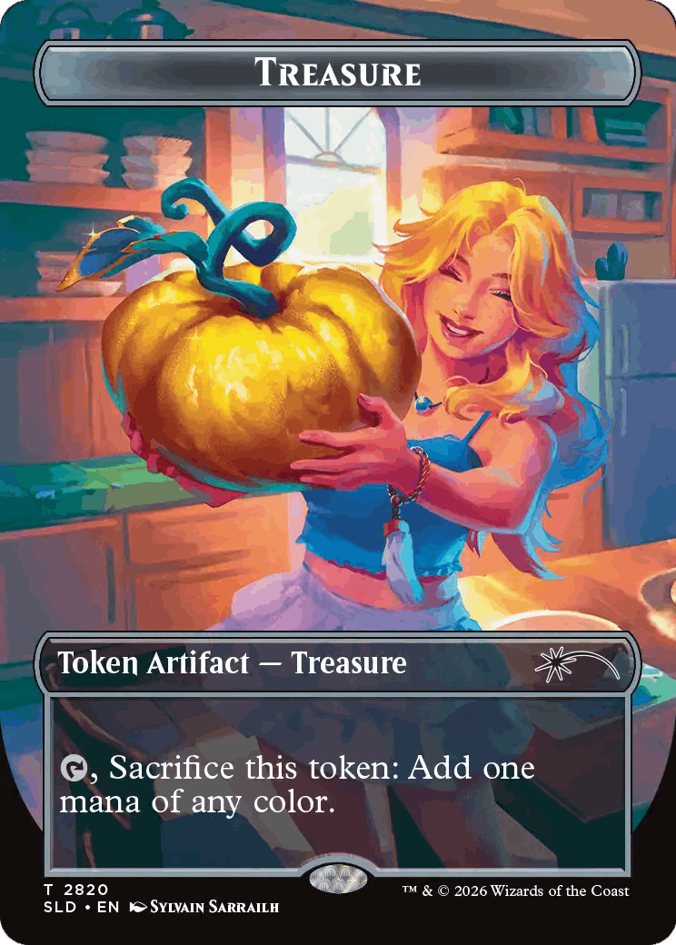 Treasure Token (2820) [Secret Lair Drop Series]