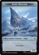 Stone Boulder // Bear Double-Sided Token [The Hobbit Tokens]