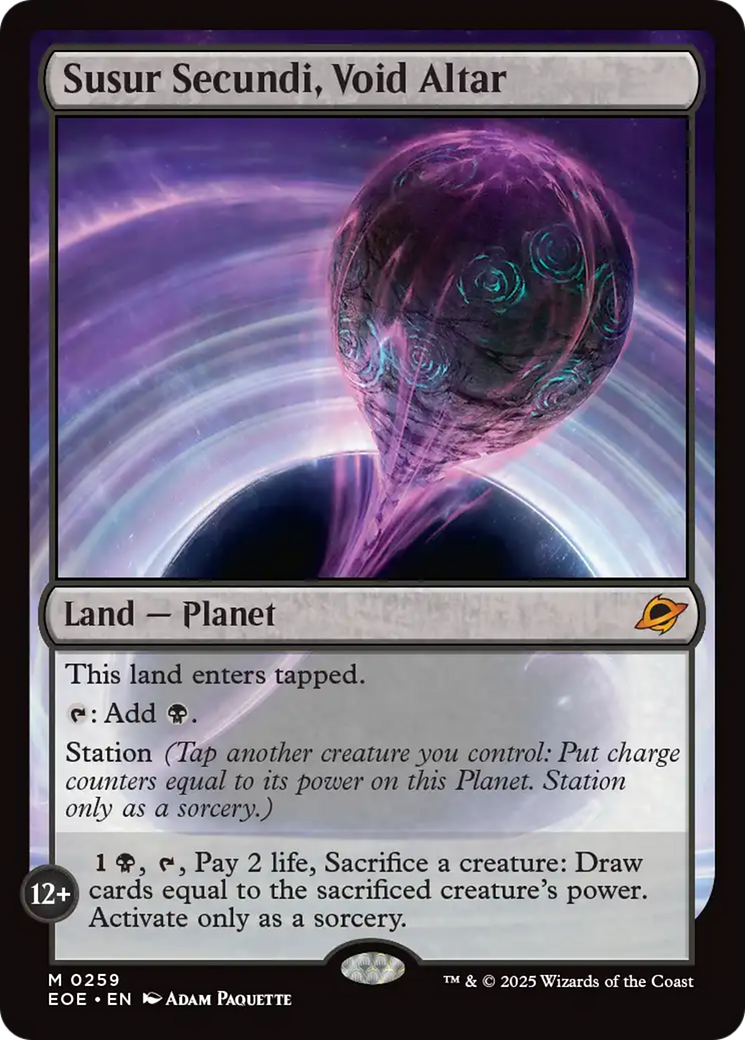 Susur Secundi, Void Altar [Edge of Eternities]