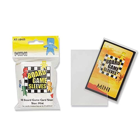 Arcane Tinmen Clear - Mini - Board Game Sleeves (41mm x 63mm)