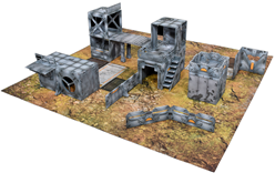 Halo: Flashpoint Deluxe Buildable 3D Terrain Set - EN