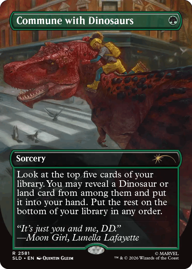 Commune with Dinosaurs [Secret Lair Drop Series]