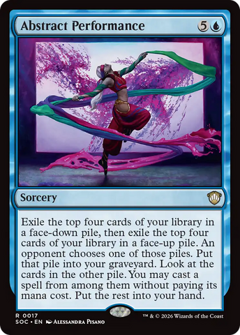 Abstract Performance [Secrets of Strixhaven Commander]
