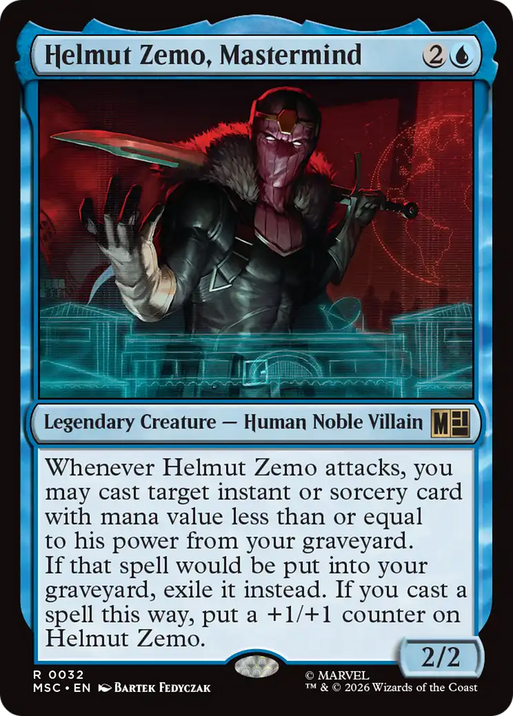 Helmut Zemo, Mastermind [Marvel Super Heroes Commander]