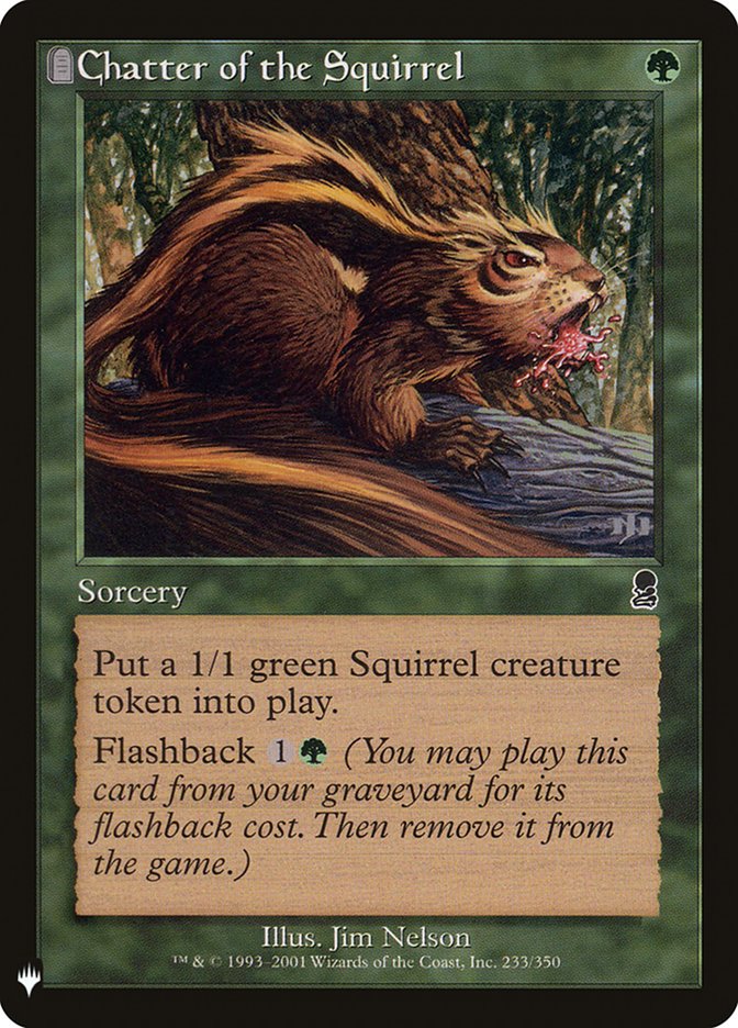Chatter of the Squirrel [Mystery Booster]