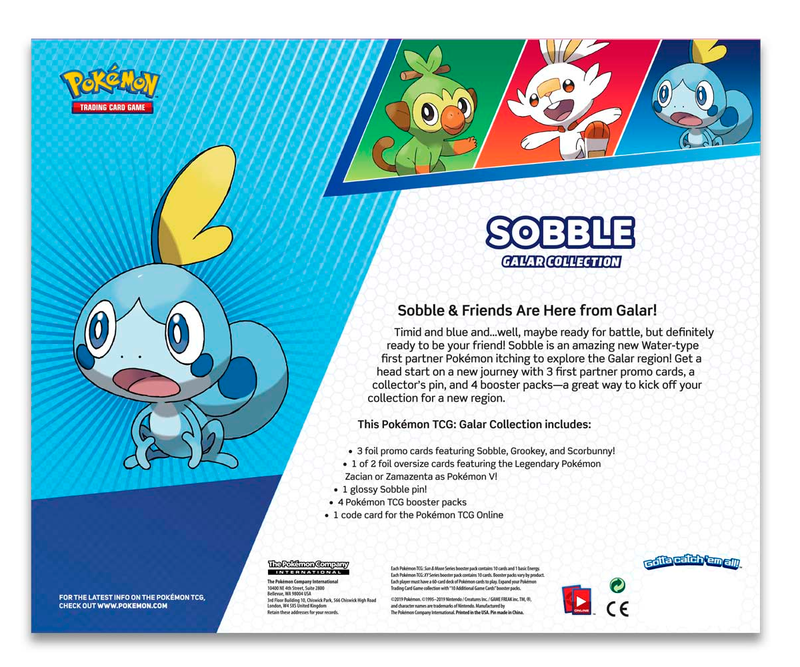 Galar Collection (Sobble/Zamazenta)