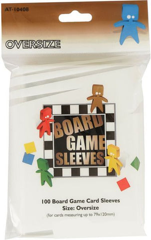 Arcane Tinmen Clear - Oversize - Board Game Sleeves (79mm x 120mm)