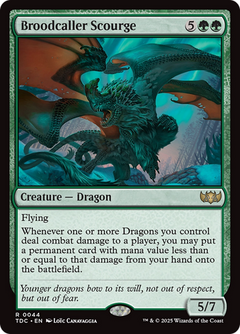 Broodcaller Scourge [Tarkir: Dragonstorm Commander]