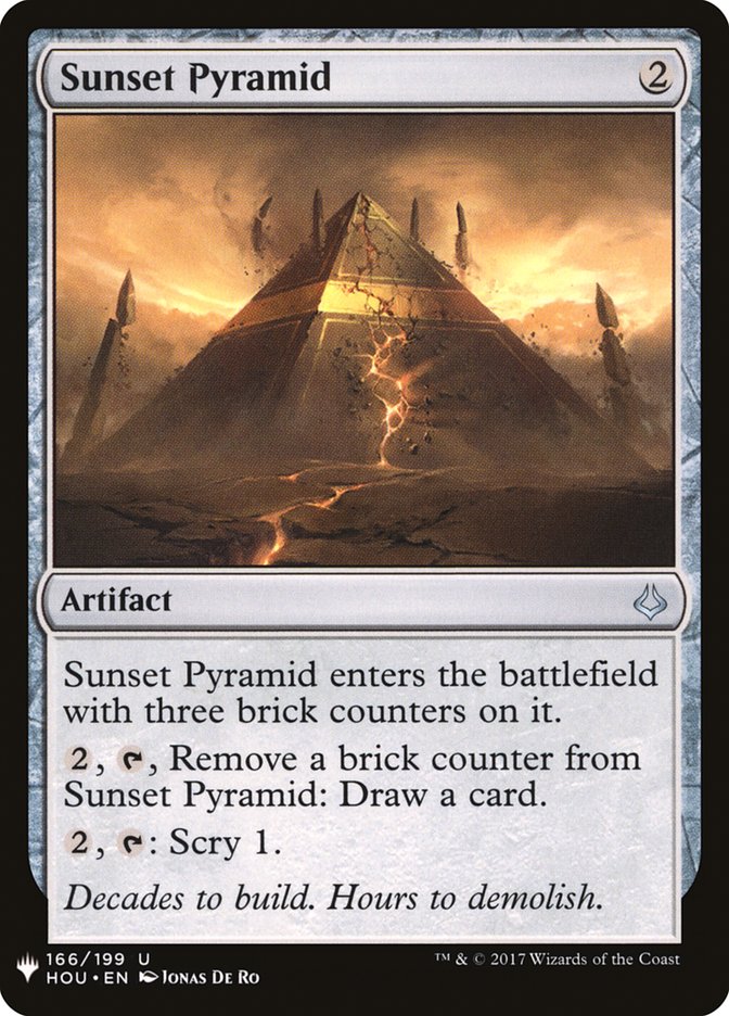 Sunset Pyramid [Mystery Booster]