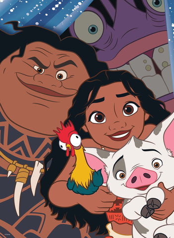 200 Piece Puzzle - Moana Selfie