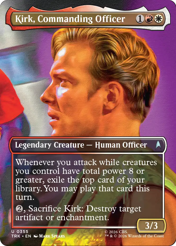 Kirk, Commanding Officer (Borderless) [Star Trek]