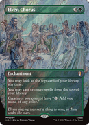 Elven Chorus (Borderless) (Surge Foil) [The Hobbit: Eternal-Legal]