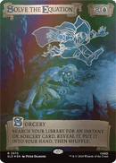 Solve the Equation (2570) (Out Of Sight Foil) [Secret Lair Drop Series]