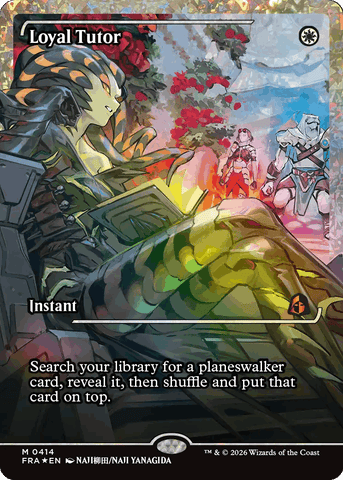 Loyal Tutor (Showcase) (Fracture Foil) [Reality Fracture]