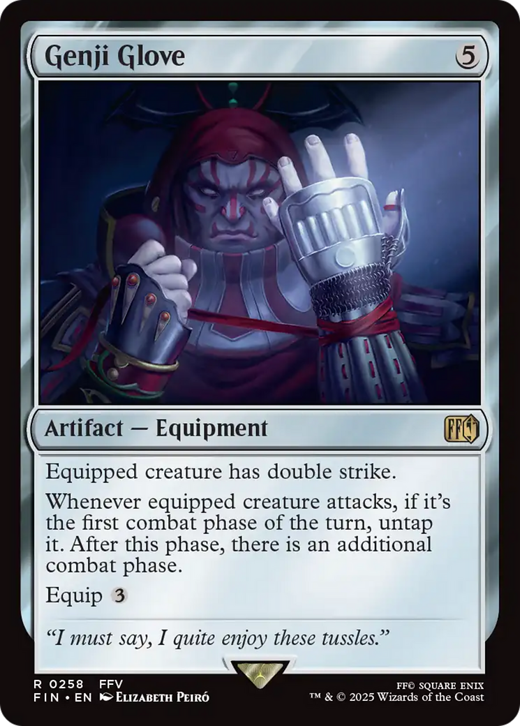 mtg racist cards Genji Glove [FINAL FANTASY]
