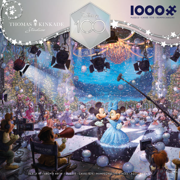 Thomas Kinkade DIsney - Disney 100th Celebration 1000 Piece Puzzle