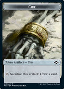 Clue (15) // Golem Double-Sided Token [Modern Horizons 2 Tokens]