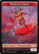 Phyrexian Goblin // Drone Double-Sided Token [Phyrexia: All Will Be One Tokens]