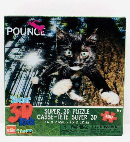 3D: Cats Pounce Puzzle