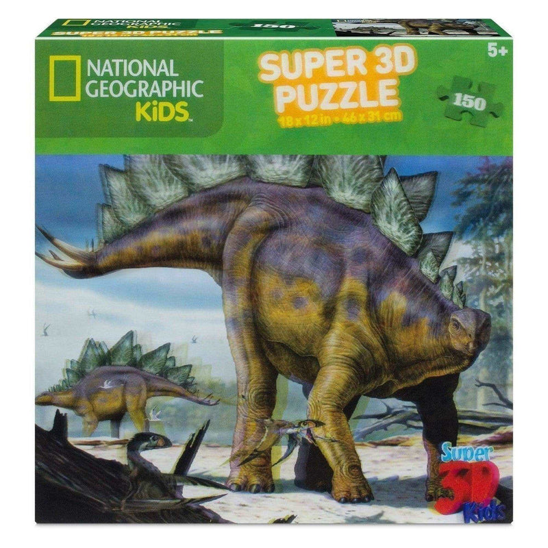 3D: Nat Geo: Stegosaurus Puzzle