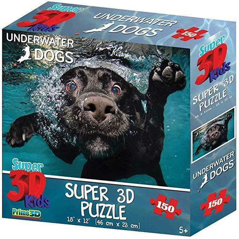 3D: Underwater Dogs Puzzle