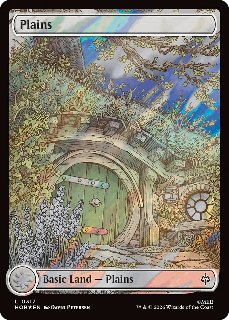 Plains (0317) (Surge Foil) [The Hobbit]