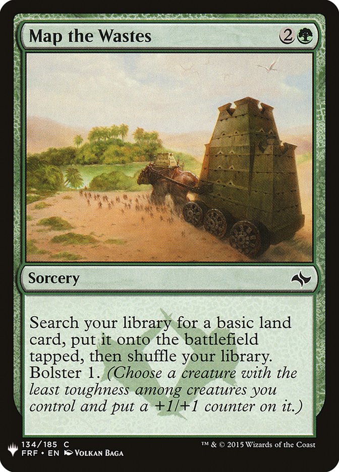 Map the Wastes [Mystery Booster]