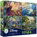 4 in 1, 500 PC Thomas Kinkade: Disney Collection