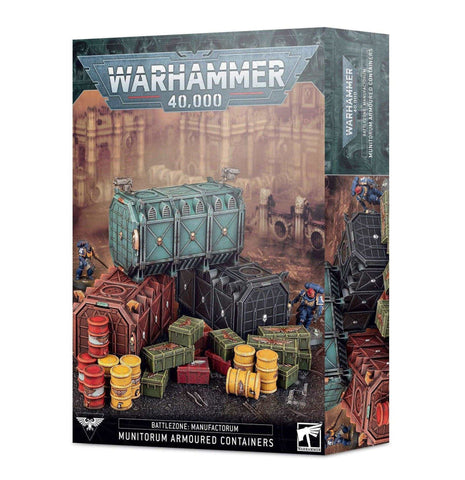 40k Battlezone Manufactorum: Munitorum Armoured Containers