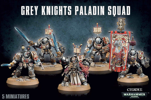 40k Grey Knights: Paladin Squad