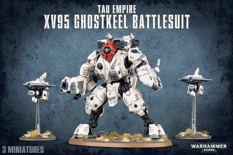 40k T'au Empire: XV95 Ghostkeel Battlesuit