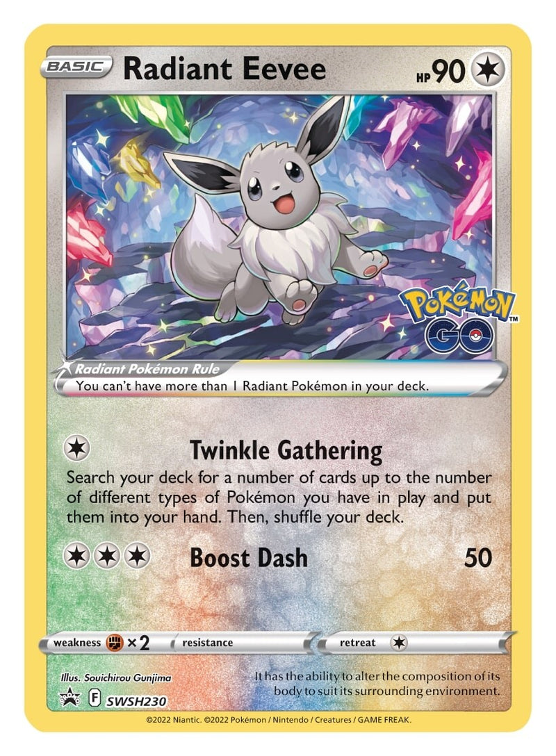 Graded: Radiant Eevee (SWSH230) [Sword & Shield: Black Star Promos]