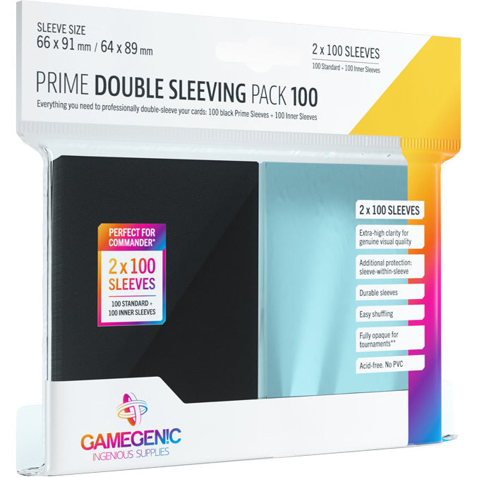 Gamegenic - Double Sleeving Pack - 100