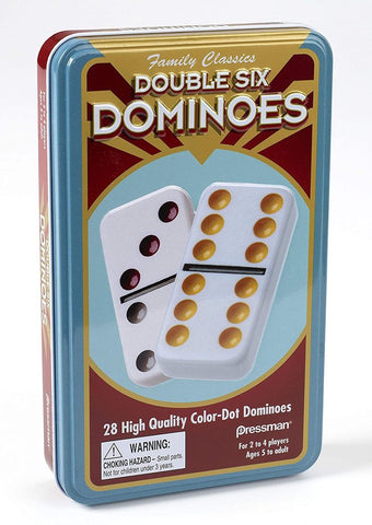 Double Six Color Dot Dominoes