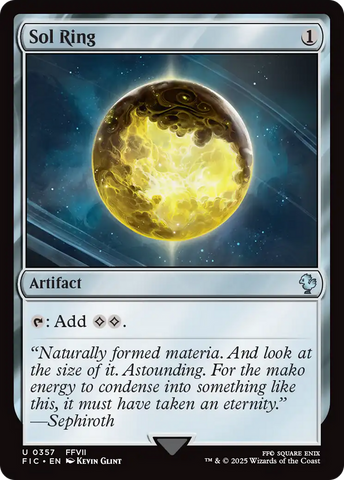 Sol Ring (0357) [FINAL FANTASY Commander]