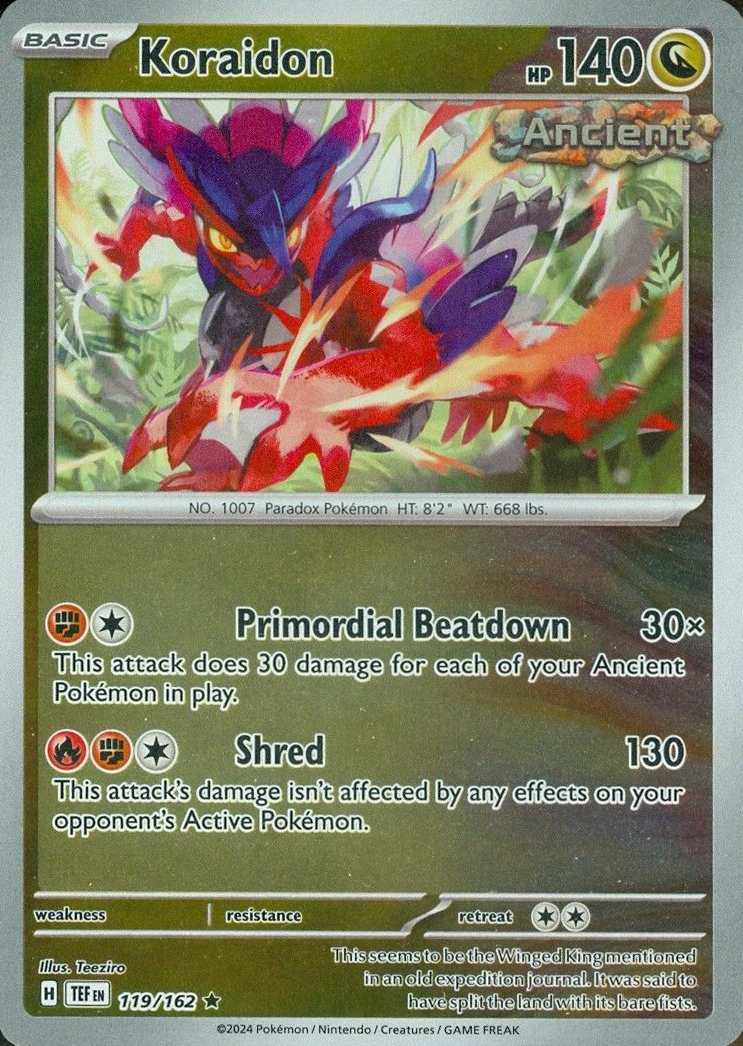 Koraidon (119/162) [Scarlet & Violet: Temporal Forces]