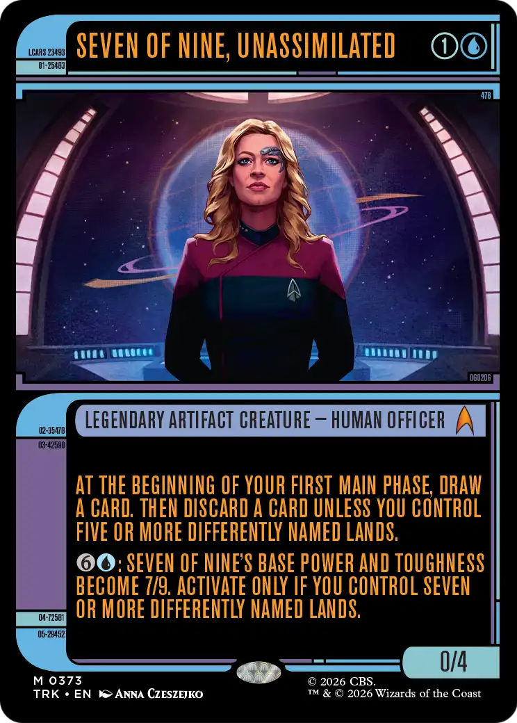 Seven of Nine, Unassimilated (Showcase) [Star Trek]