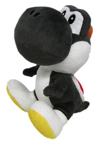 Super Mario Plush: Black Yoshi 6"