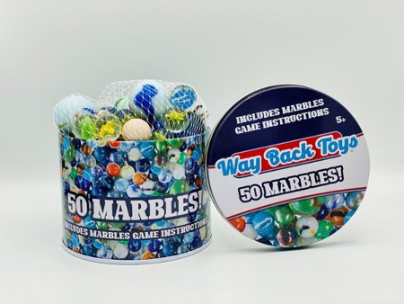 Marbles Tin Box - Way Back Toys