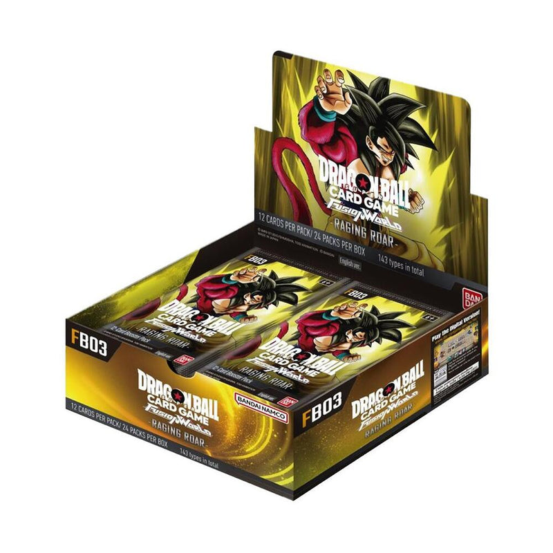 Dragon Ball Super TCG - Fusion World Raging Roar Booster Display