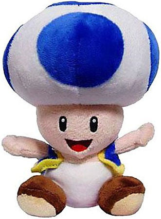 Super Mario Plush: Blue Toad