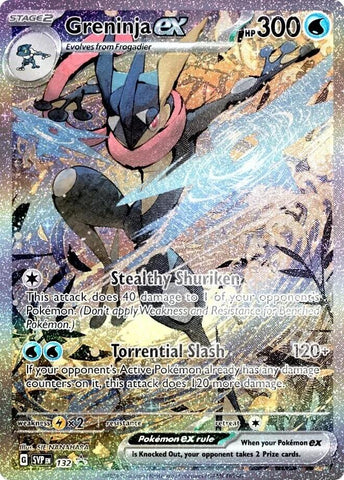 Graded: Greninja ex (132) [Scarlet & Violet: Black Star Promos]
