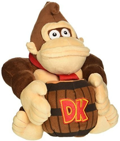 Super Mario Plush: Donkey Kong & Barrel