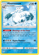 Abomasnow (38/156) [Sun & Moon: Ultra Prism]