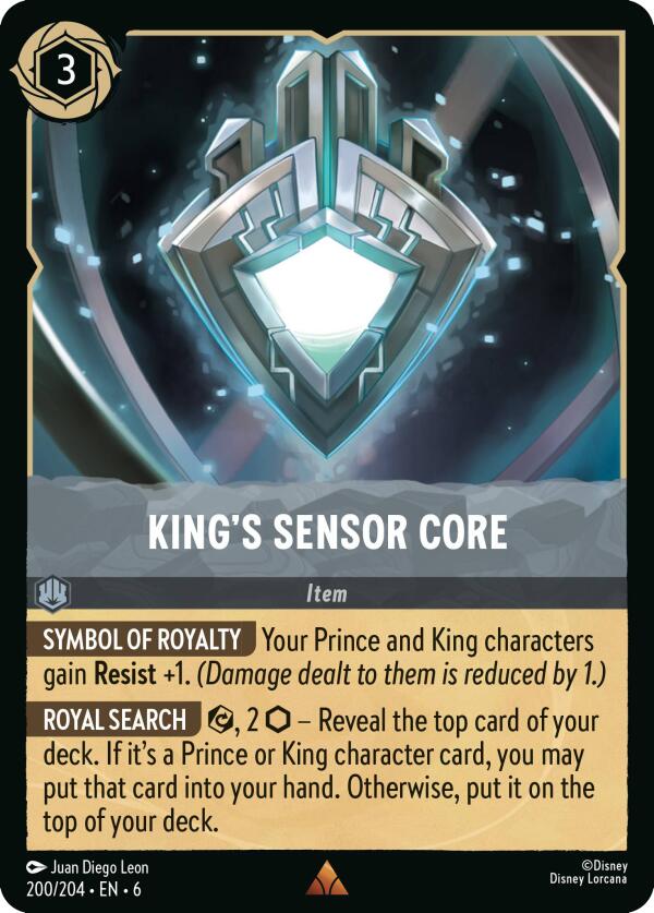 King's Sensor Core (200/204) [Azurite Sea]