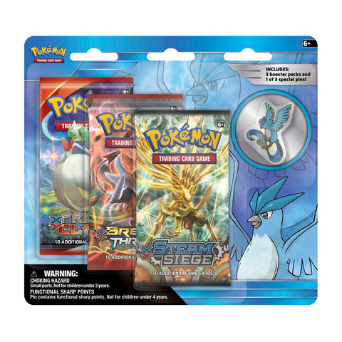 Collector's Pin 3-Pack Blister (Articuno)