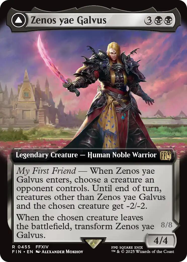 Zenos yae Galvus // Shinryu, Transcendent Rival (Extended Art) [FINAL FANTASY]