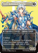Cecil, Dark Knight // Cecil, Redeemed Paladin (Borderless) (Surge Foil) [FINAL FANTASY]
